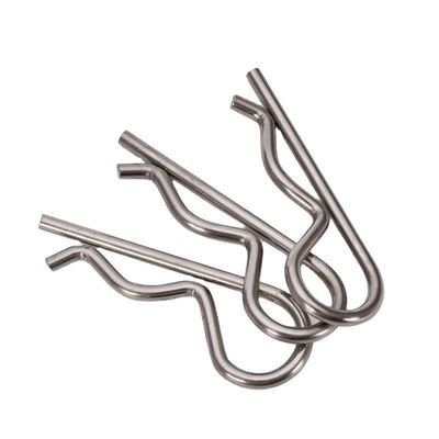304 316 A2 A4 Stainless Steel Split Cotter Pins for Steam Oxide Nitride Finish and Zinc Plated Spring Pins