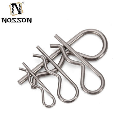 304 316 A2 A4 Stainless Steel Split Cotter Pins for Steam Oxide Nitride Finish and Zinc Plated Spring Pins