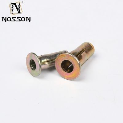 LED Light Fastening Solution M3 Semi Tubular Rivets in Bright Finish and Aluminum Material