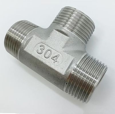 1/4" Forged Stainless Steel Pipe Fittings for Equal Connection in Instrumentation Industry Applications Precision Casting