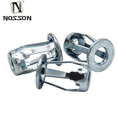 Water Treatment 3/8 M6 Steel Zinc Plated Galvanized Stainless Steel SS304 Petal Insert Nut Lantern Rivet Nut Molly Jack Nut