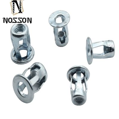 Water Treatment 3/8 M6 Steel Zinc Plated Galvanized Stainless Steel SS304 Petal Insert Nut Lantern Rivet Nut Molly Jack Nut