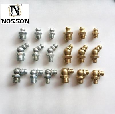 DIN Standard M12 M10 M8 M6 1/8 1/4 Stainless Steel Straight 304 Grease Nipple NPT Oil Mouth for Pipe Line Butter Gun Fittings