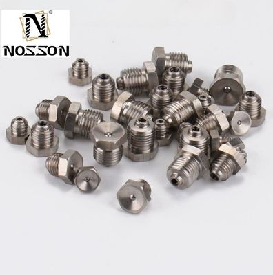 DIN Standard M12 M10 M8 M6 1/8 1/4 Stainless Steel Straight 304 Grease Nipple NPT Oil Mouth for Pipe Line Butter Gun Fittings