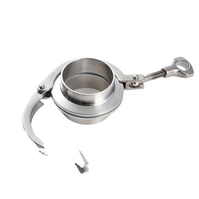 High Strength Stainless Steel Tri Clamp for Heavy Duty High Pressure Equipment Pipe DIN Standard 304/316 Material