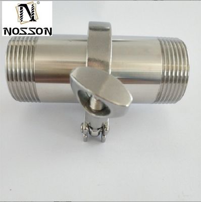 High Strength Stainless Steel Tri Clamp for Heavy Duty High Pressure Equipment Pipe DIN Standard 304/316 Material