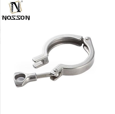 High Strength Stainless Steel Tri Clamp for Heavy Duty High Pressure Equipment Pipe DIN Standard 304/316 Material