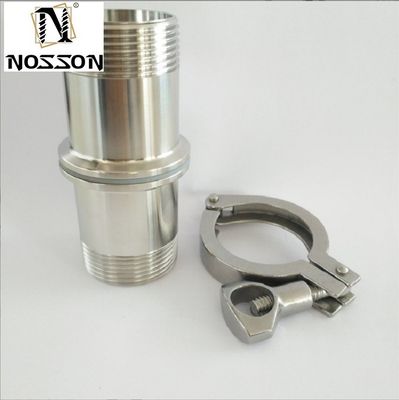 High Strength Stainless Steel Tri Clamp for Heavy Duty High Pressure Equipment Pipe DIN Standard 304/316 Material