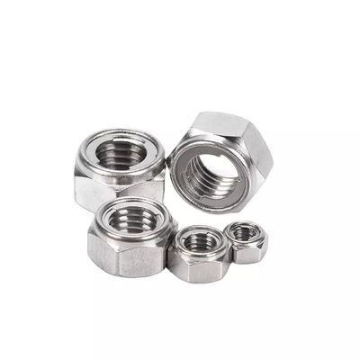 High Precision Carbon Steel All Metal Hex Lock Nut for JIS Standard Stainless Steel 304 316 and Metric Measurement System