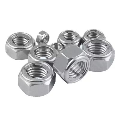 High Precision Carbon Steel All Metal Hex Lock Nut for JIS Standard Stainless Steel 304 316 and Metric Measurement System