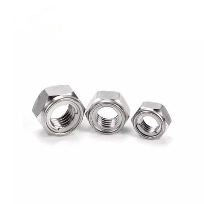 High Precision Carbon Steel All Metal Hex Lock Nut for JIS Standard Stainless Steel 304 316 and Metric Measurement System