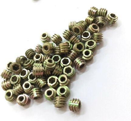 Black Oxide Finish Metric Measurement System Furniture Wood Insert Nut M5 M6 M8 Threaded Inserts for Wood Health Care