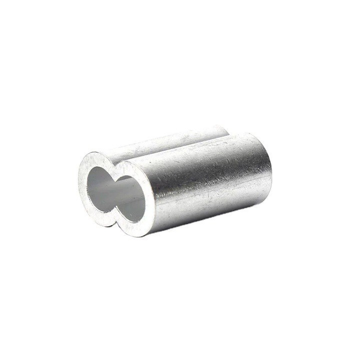 ISO Standard ZINC PLATED Finish 500pcs/Box Fishing Crimps for Tackle Connectors in Aluminium Alloy Tube