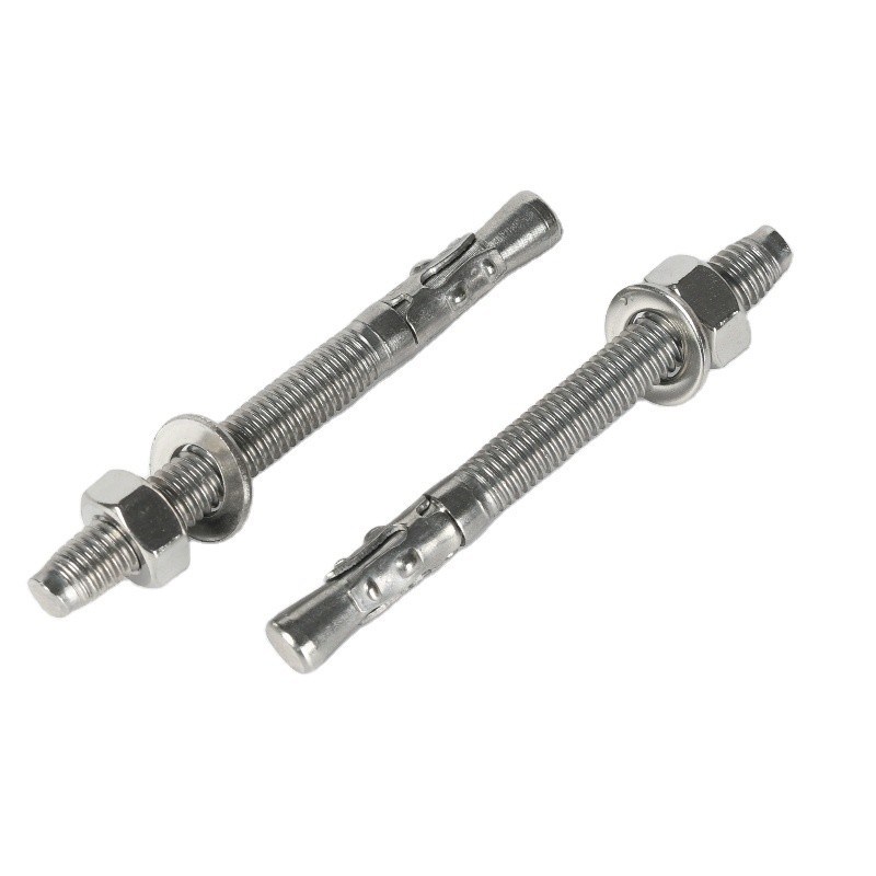 DIN Standard ZINC Finish 304 Stainless Steel Wedge Expansion Anchor Bolt for Customer Requirements