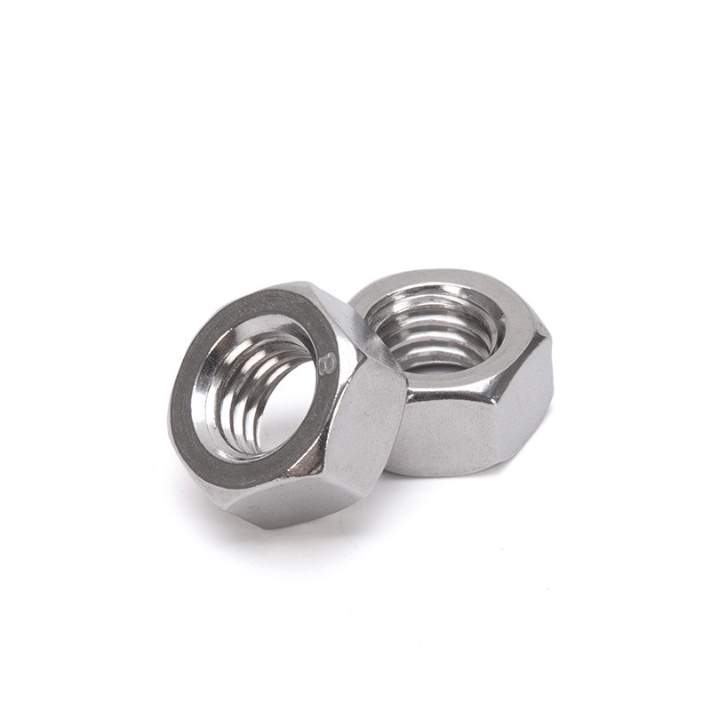 ZINC PLATED Finish Metric Hex Nut made of Stainless Steel 201/304/316 for Healthcare Application