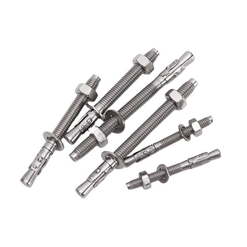 Wedge Anchor Bolt M8 M10 M12 M36 Standard DIN 529 Stainless Steel Boulon Concrete Anchor Bolts Drop in Expansion Anchor