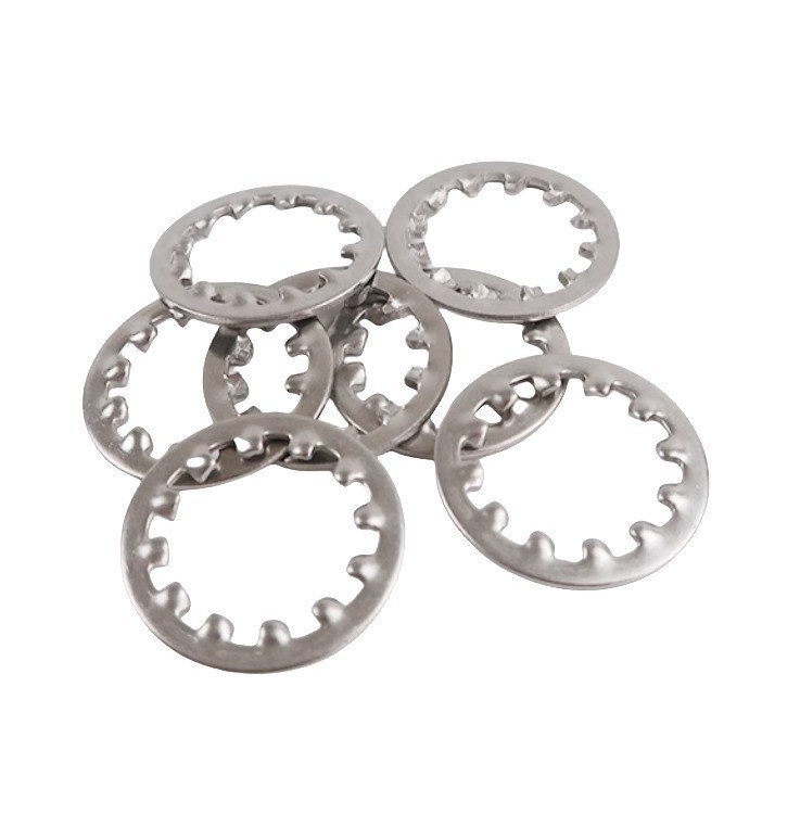 Black Finish Stainless Steel Lock Washers M6 M8 M10 M12M14 M16M18M20M22M24M27m30 with Serrated Teeth and Spring Style