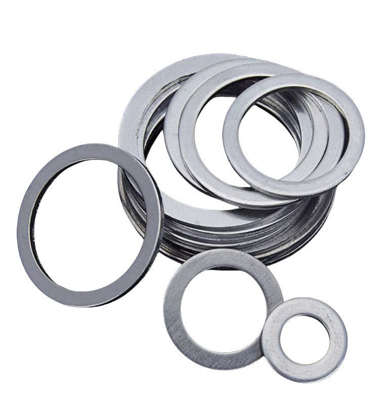 Aluminum Carbon Steel Gasket Sale ANSI/ASME Standard M6 M8 M10 Flat Countersunk Washers with Black Bonded Finish