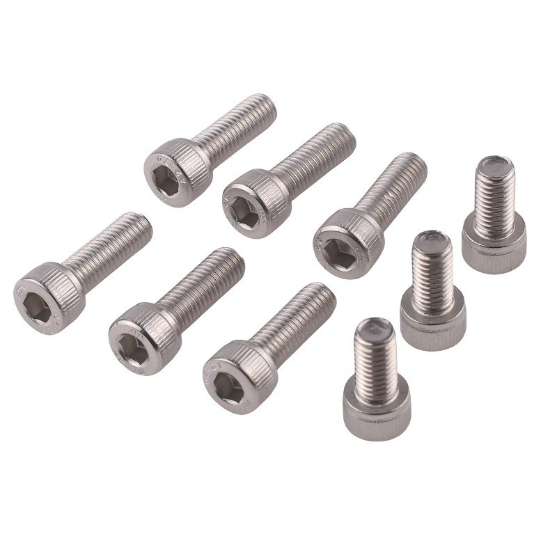 JIS M1.6-M24 ISO Compliant Stainless Steel Hex Socket Cap Head Screws Standard JIS ISO