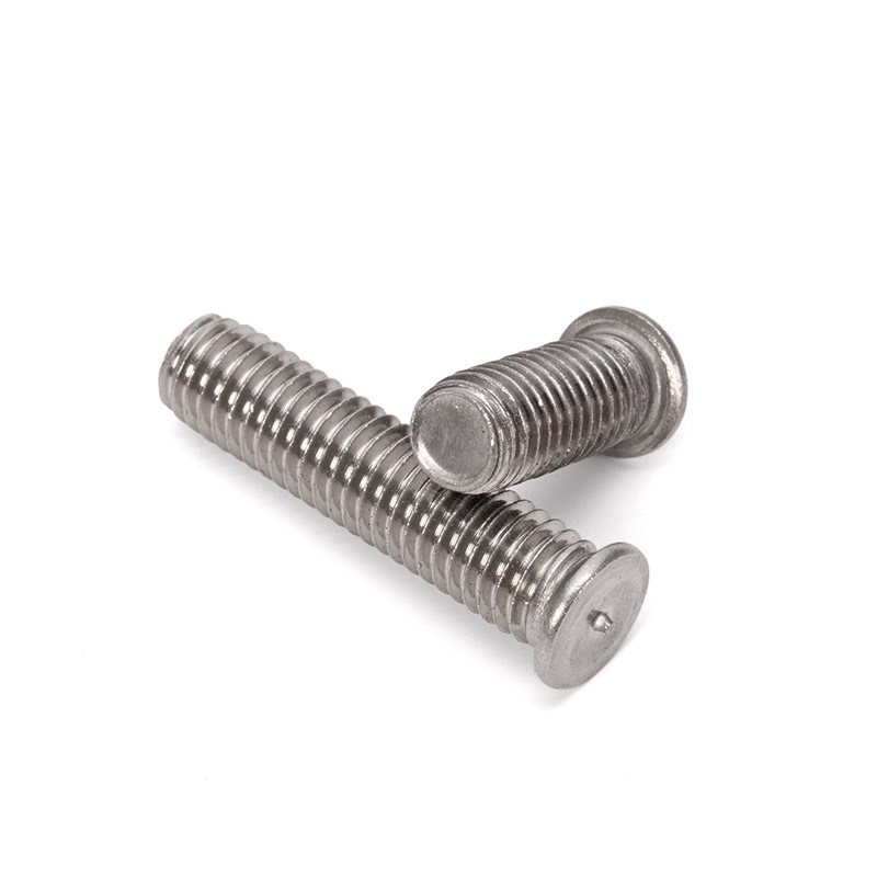 High Demand JIS Standard Carbon Stainless Steel Plated Thread Spot Welding Stud Bolts Bright Finish ISO Standard Uncoated