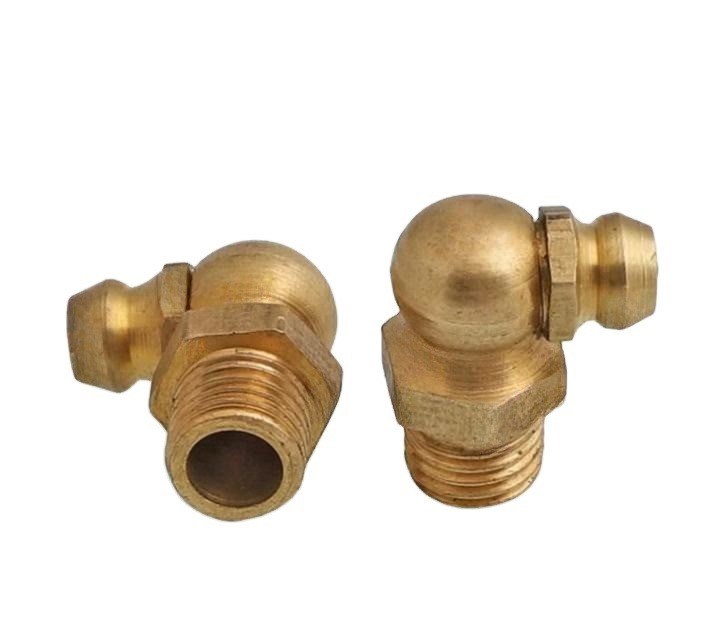 DIN Standard M12 M10 M8 M6 1/8 1/4 Stainless Steel Straight 304 Grease Nipple NPT Oil Mouth for Pipe Line Butter Gun Fittings
