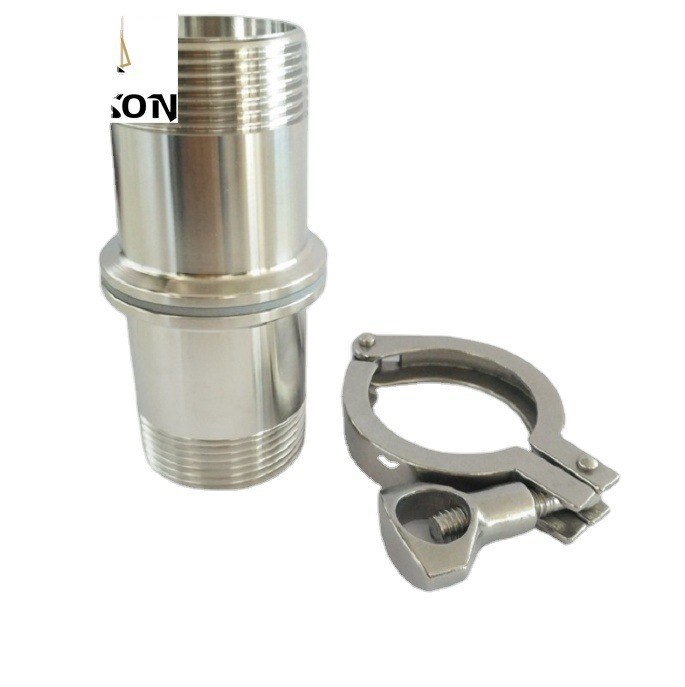 Tri-clamp Triclamp Stainless Steel Sanitary Hinge for Square Head Code 2inch Pipe Lines Connect