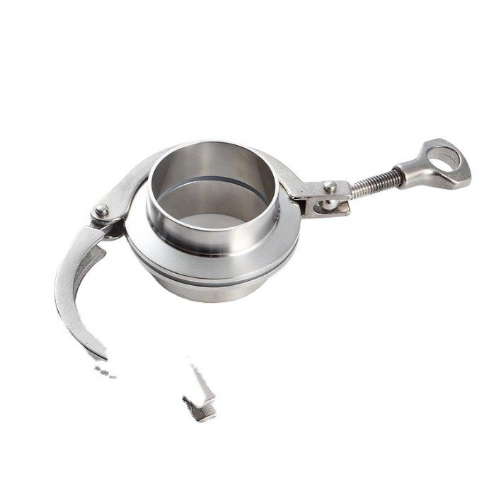 High Strength Stainless Steel Tri Clamp for Heavy Duty High Pressure Equipment Pipe DIN Standard 304/316 Material