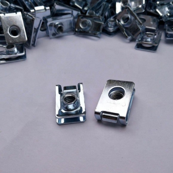 Metric Measurement System Stainless Steel U Type Clip Nut for Self Tapping Screw in Retail Industry Water Treatment